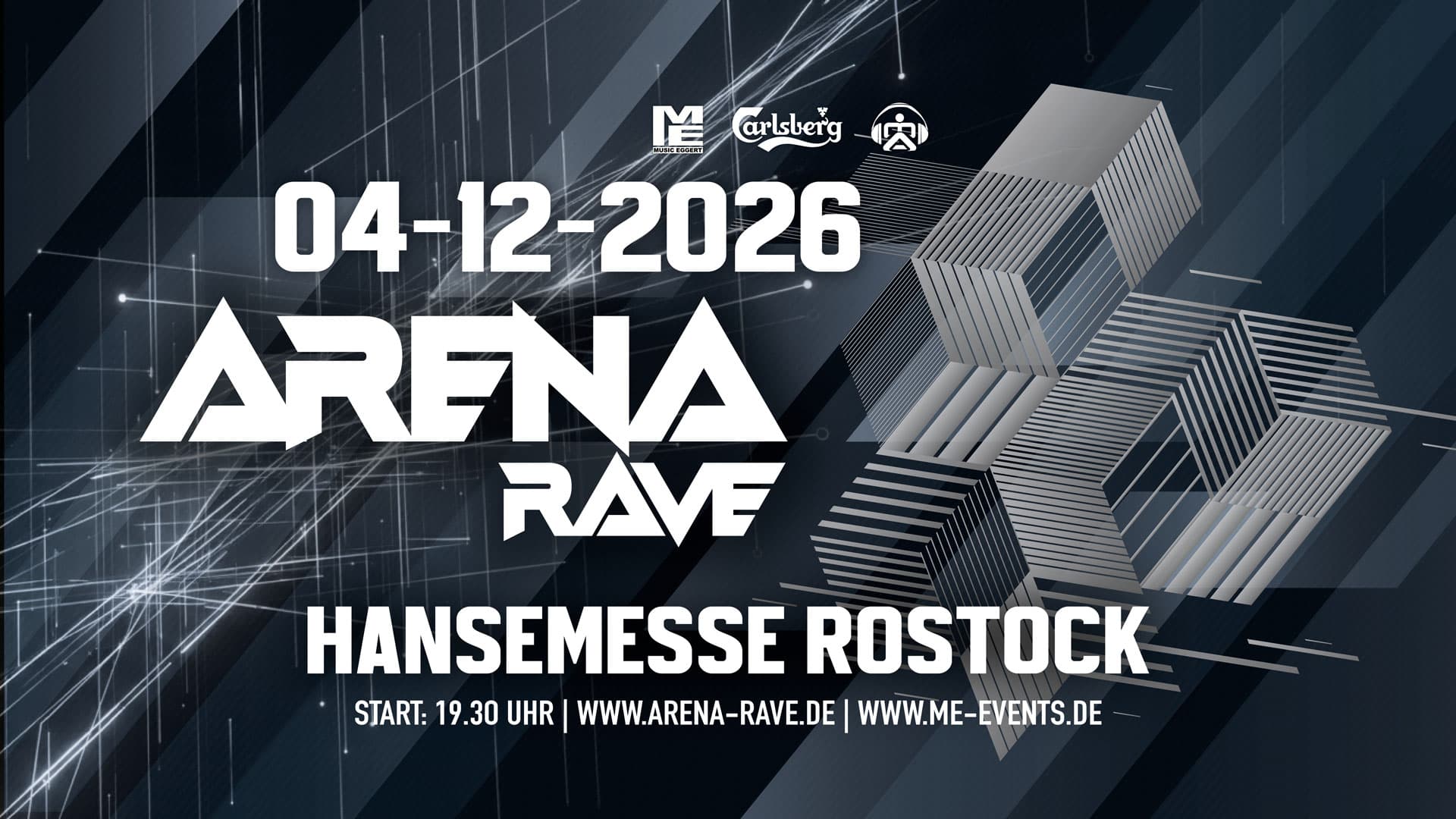 ARENA RAVE | 5. Dezember 2025 | Hansemesse Rostock